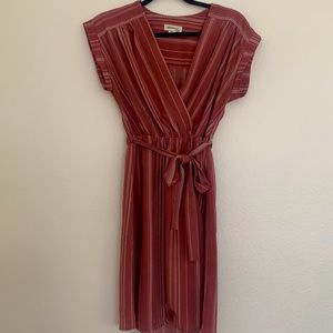 Monteau red mini dress (size M)